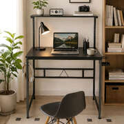 Gaming Computer Desk Adjustable Shelf Cup Holder | EXTG