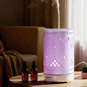 Ultrasonic Aroma Diffuser Aromatherapy 100ml LED Humidifier For Home Use