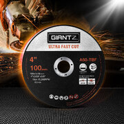25-Piece 4" Cutting Discs For Metal