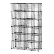 24 Cube Storage Cabinet DIY Wire Storage Shelves