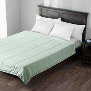 Lightweight Quilt Duvet Covers Blanket Adults Kids Double Size Green