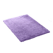 Confetti Rug Soft Shag Shaggy Floor Carpet Decor 200x230cm Purple