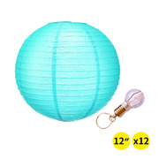 12" Paper Lanterns for Wedding Party - Stylish