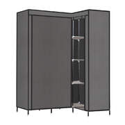 PORTABLE CORNER CLOTHES WARDROBE