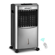 Devanti Portable Evaporative Air Cooler - Silver