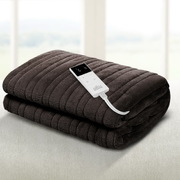 Electric Throw Blanket - Chocolate