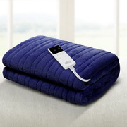 Electric Throw Blanket - Navy