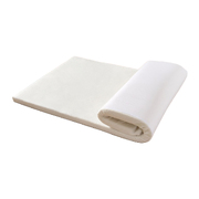 7cm Memory Foam Bed Mattress Topper Polyester Underlay Cover King Single