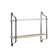 Bookshelf Wall Mount Rack Storage