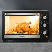 Electric Convection Oven 30L with Air Fryer 1600W Power - Stylish