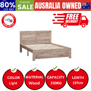Bed Frame Double Size Wooden Bed Platforms