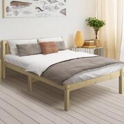 Bed Frame King Size Wooden Timber Mattress Base Wood Headboard Bedroom