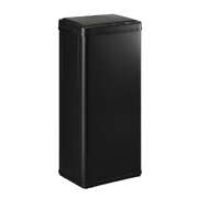 60L Motion Sensor Bin Stainless Steel Black