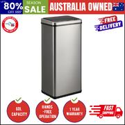 Motion Sensor Bin 60L Automatic Silver