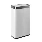 75L Motion Sensor Bin Stainless Steel Automatic Trash Can White Kitchen