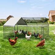 Chicken Coop Large Galvanised 3x2x1.5cm
