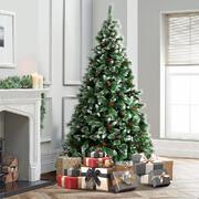 Christmas Tree 1.8M 6FT Xmas Trees Green with Ornaments Decorations