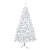 White Christmas Tree 2.1M 7FT 1000 Tips Artificial Holiday Decoration