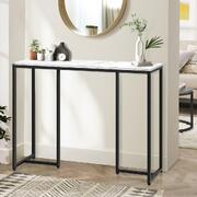 Sleek Metal Frame Console Table: A Stylish Addition to Your Hallway Décor