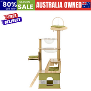 Cat Tree Tower Scratching Post Condo House Bed Furniture 190cm