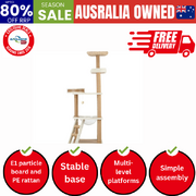 Cat Tree Rattan Cat Scratching Post 153CM