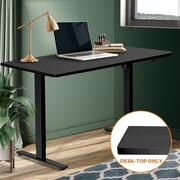 Standing Desk Table Top Only For Office Computer Desk Black 140cm