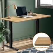 Elevate Your Productivity with a Oak 120cm Standing Desk Table Top for Office Use