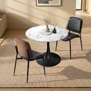 Dining Table Set White 60cm