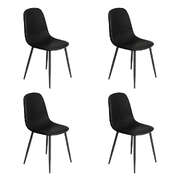 4-Seater Dining Set 1.2m Rectangular Table and Chairs