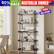 Display Shelf 5-Tier Bookshelf Shelves Storage Bookcase Stand Rack 80CM