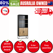 Display Shelf 5-Tier Storage Shelves Bookcase Cupboard