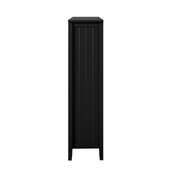 Bookshelf Bookcase Display Shelf 5-Tier Storage Cabinet Black