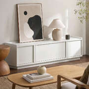 Entertainment Unit 180cm White 180x39x47cm