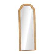 Full Length Floor Makeup Mirror 165x60cm Natural Wood Bedroom