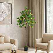 Lemon Tree Faux Plant Decor