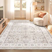 Oriental Floral Rug 200x290cm Washable | EXTG