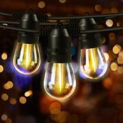 Glowing Gardens: Festive LED String Lights for Outdoor Celebrations