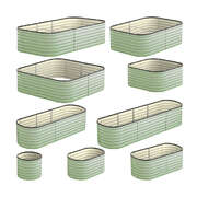 9 In 1 Garden Bed Modular Container Galvanised Steel 56CM High