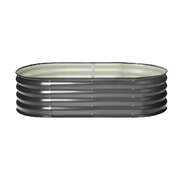 2X Garden Bed Galvanised Raised Garden Bed 160X80X42CM