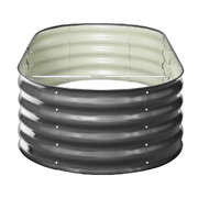 3X Garden Bed Galvanised Raised Garden Bed 160X80X42CM