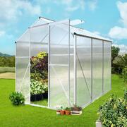 Compact Greenhouse Splendor: Polycarbonate Gem (1.9x1.9M)