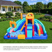 Inflatable Water Park Giant Slide 480x390x245cm