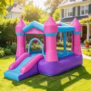 Inflatable Bouncy Castle Single Slide