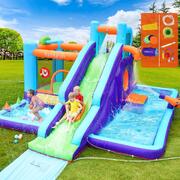 11 Play Zones Inflatable Water Slide Trampoline Bounce House Splash