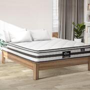 King Mattress Pillow Top Cool Gel Foam Bonnell Spring 21cm