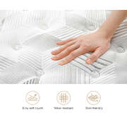 Double Mattress 22CM Cool Gel Foam Bonnell Spring with Pillows