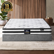 Double Mattress Breathable Luxury Bed Bonnell Spring Foam Medium 22cm