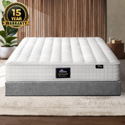 Mattress Double Bed Luxury Tight Top Pocket Spring Foam Medium Firm 27cm