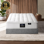 Mattress King Single Bed Luxury Tight Top Pocket Spring Foam Medium 27cm