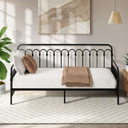 Metal Daybed Frame Single Sofa Bed Steel Slats | EXTG
